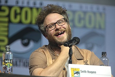 Who guided Seth Rogen towards a film career?