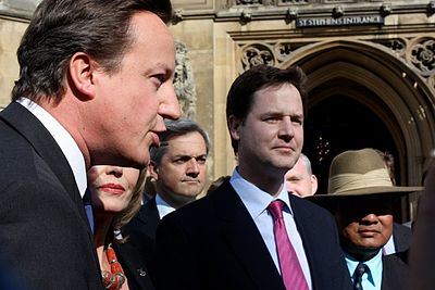 Which American university did Nick Clegg attend?