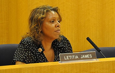 What party is Letitia James a member of?