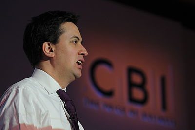 What is Ed Miliband's current role since the November 2021 British shadow cabinet reshuffle?