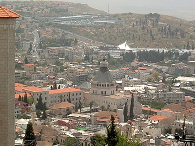 What happened to Nazareth's Christian residents after the Ottoman conquest?