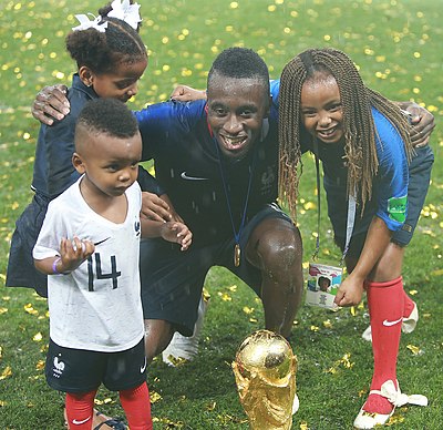 During which World Cup did Matuidi win a winner's medal?