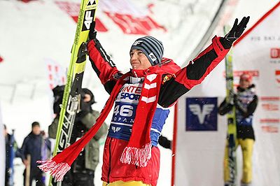 What year was Kamil Stoch voted Polish Sports Personality?