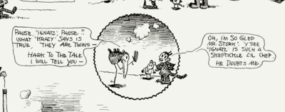 For which comic strip Herriman first introduced Krazy Kat?