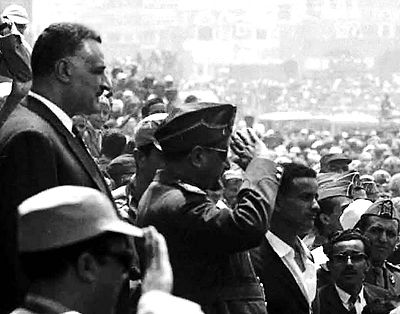 Where did Gamal Abdel Nasser attend school?