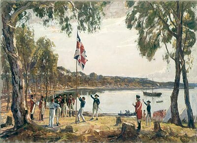 In which year did Arthur Phillip leave the colony to return to Britain?