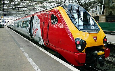 In what year did Virgin Trains have around 3,400 employees?