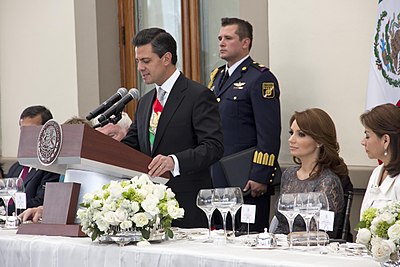 What is the controversy that Peña Nieto is part of as of 2022?