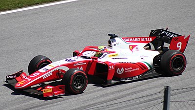 In his Formula 2 seasons, for which team did Mick Schumacher race?