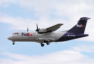 What is FedEx Express's global "SuperHub" located at?
