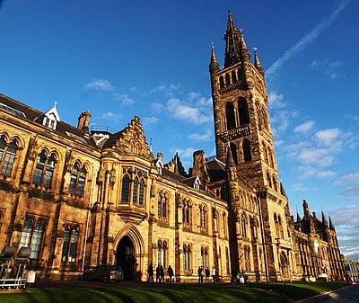 Which historic county was Glasgow a part of before becoming a county of itself in 1893?