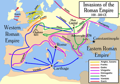 What was the main purpose of Roman roads?