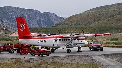 What is the main focus of Air Greenland's subsidiaries?