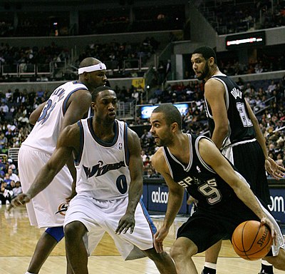 Which NBA team did Tony Parker play for the longest?