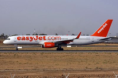 How many passengers did EasyJet carry in 2014?