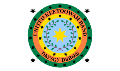 Where is the United Keetoowah Band headquartered?