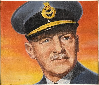 What rank did Arthur Harris achieve in the Royal Air Force?