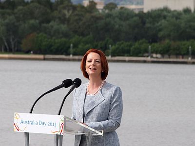 What does Julia Gillard look like?