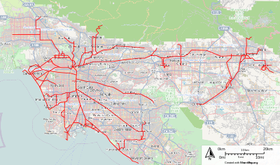 How many counties did the Pacific Electric Railway Company connect?