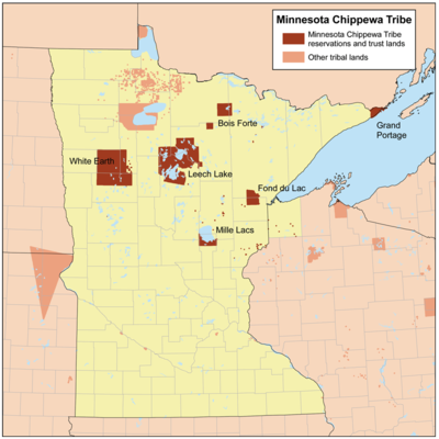 When was the Minnesota Chippewa Tribe created?