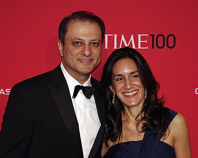 What action led to Bharara's dismissal from his position in 2017?