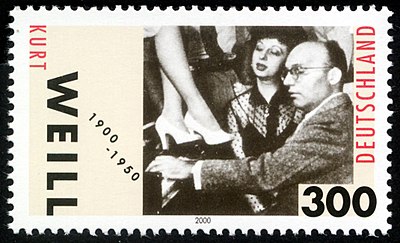 Kurt Weill composed for what type of music?