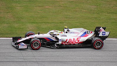 In which years did Mick Schumacher compete in Formula 1 for Haas?