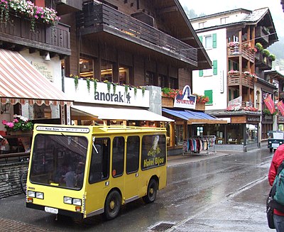 What is the district of Zermatt?