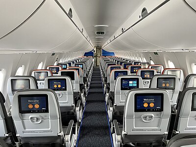 What type of aircraft does JetBlue primarily operate?