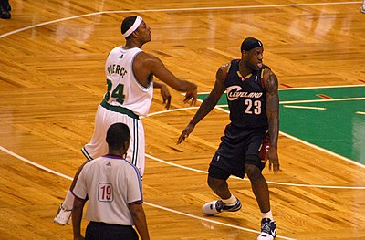 **Question 23:** Where did Pierce finish his NBA playing career?