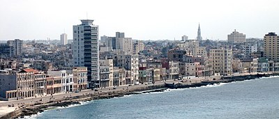 What is the elevation above sea level of Havana?