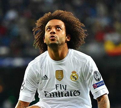 During which tournament was Marcelo named in both Dream Teams?