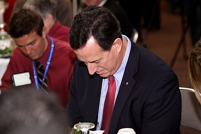 What are Rick Santorum's most famous occupations?[br](Select 2 answers)
