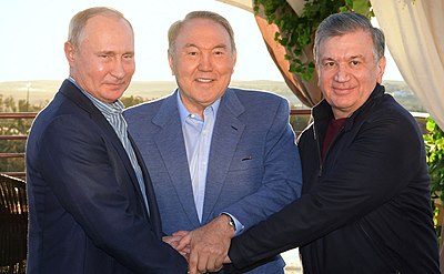 What are Nursultan Nazarbayev's most famous occupations?