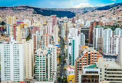 What is La Paz's unique climate called?
