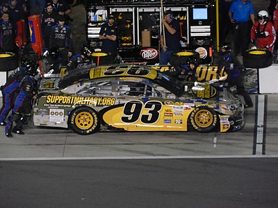 At what age did Morgan Shepherd become the second-oldest race winner in NASCAR?