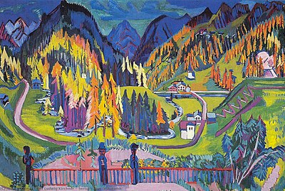 What is a key medium Kirchner used besides painting?