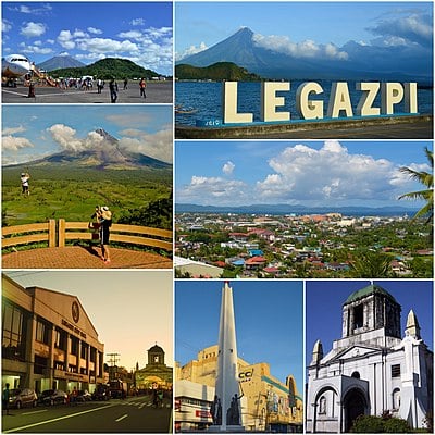 What is the regional designation of Legazpi?