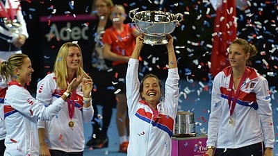 What level were eight of Strýcová’s doubles titles on the WTA Tour?