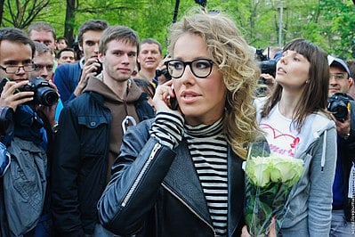 What position did Ksenia Sobchak's father hold?