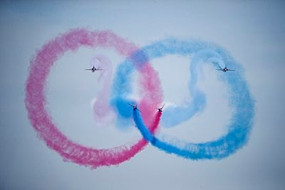 In which year were the Red Arrows officially formed?