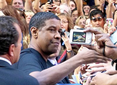 What is/was Denzel Washington's political party?
