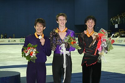 Who did Johnny Weir train with during the "turning point" season of 2003-2004?