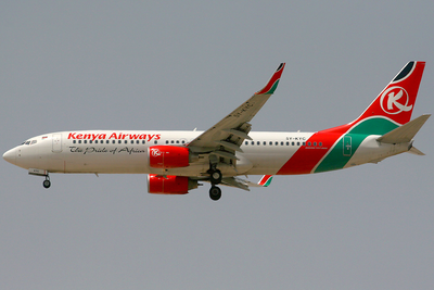 Where are Kenya Airways' shares traded?