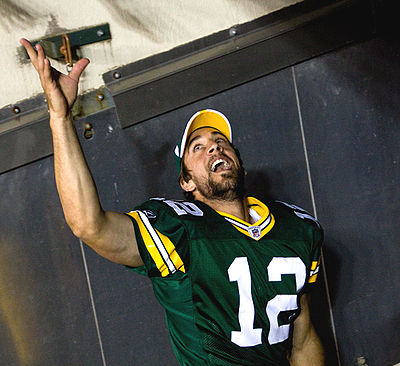 How old is Aaron Rodgers?