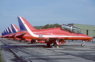 At which RAF base are the Red Arrows based?