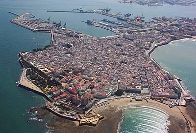 What is the capital of the Province of Cádiz?