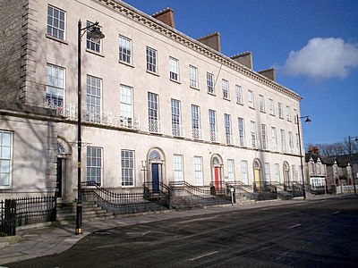 What architectural style is Armagh known for?