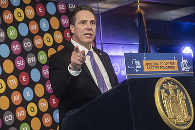 What position did Andrew Cuomo hold in New York from 2011 to 2021?