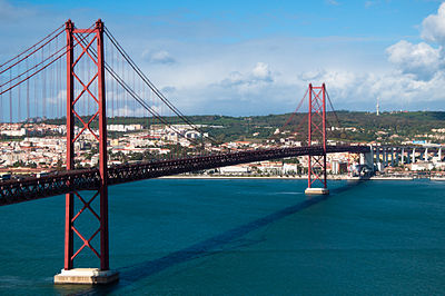 Which of the following cities or administrative bodies are twinned to Lisbon?[br](Select 2 answers)